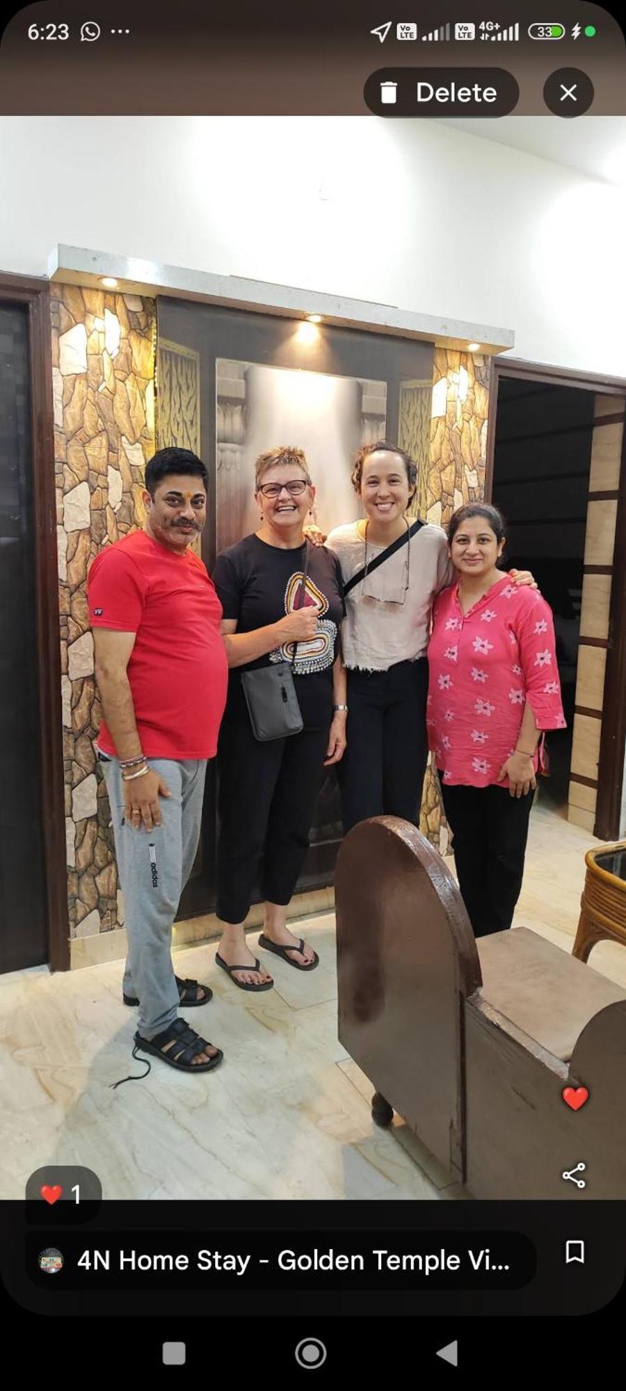 4N Homestay- Golden Temple View Amritsar Ngoại thất bức ảnh