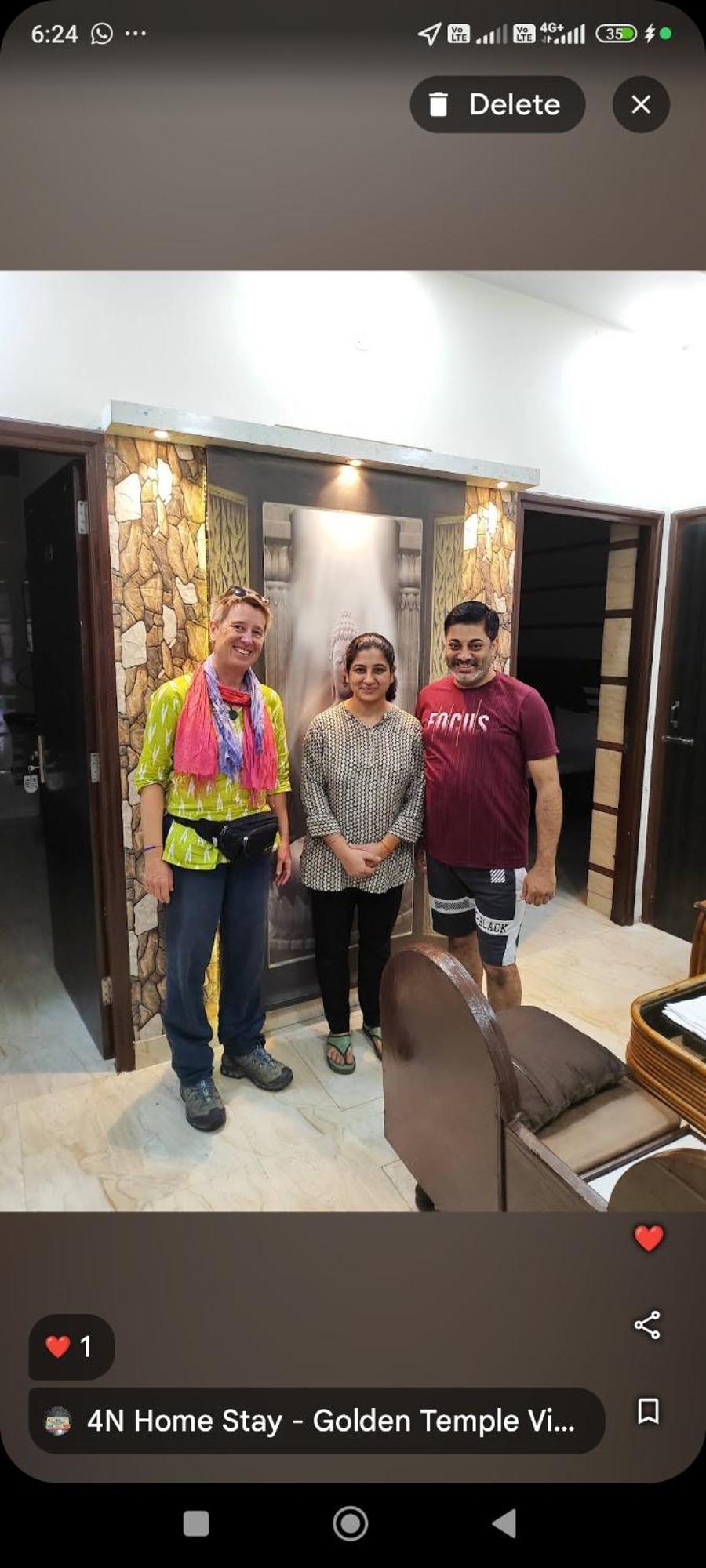 4N Homestay- Golden Temple View Amritsar Ngoại thất bức ảnh