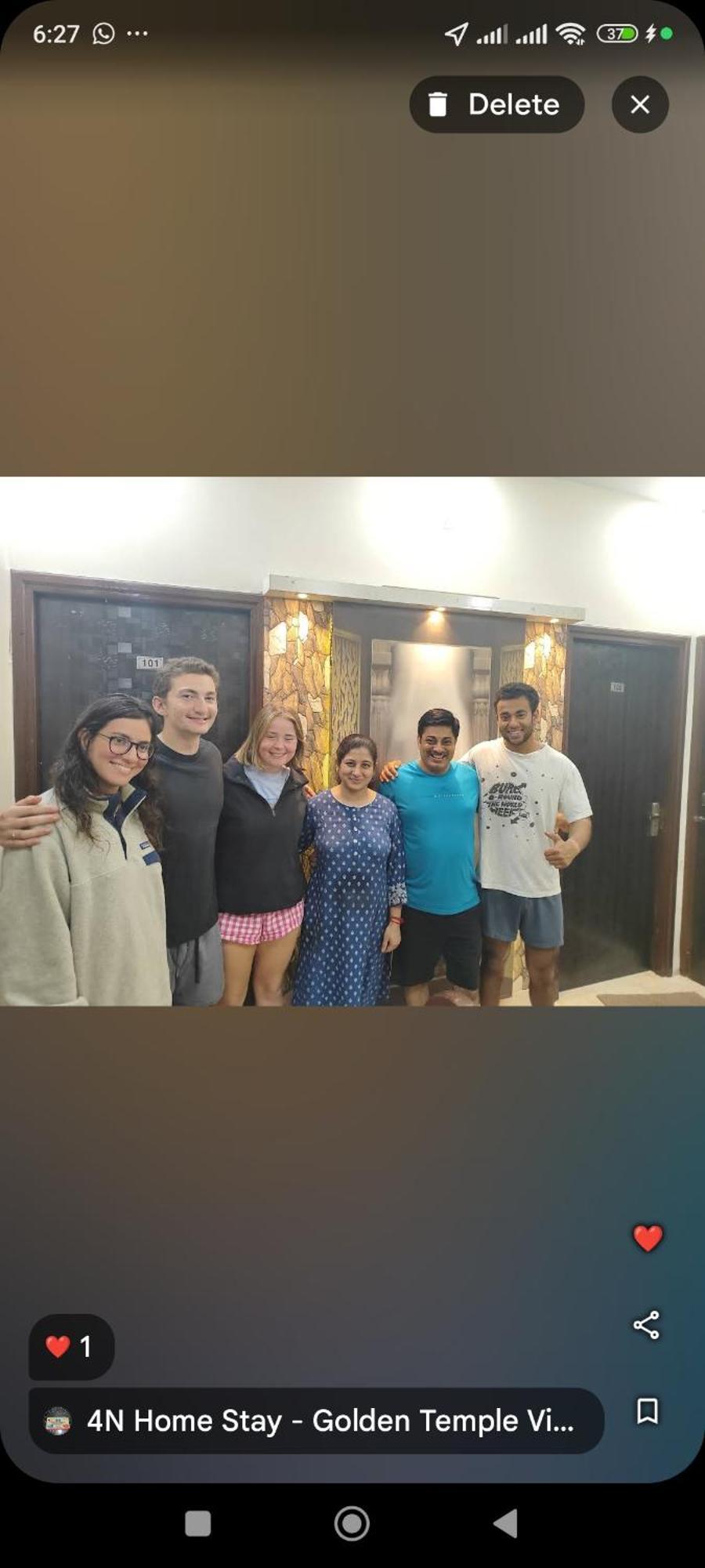 4N Homestay- Golden Temple View Amritsar Ngoại thất bức ảnh