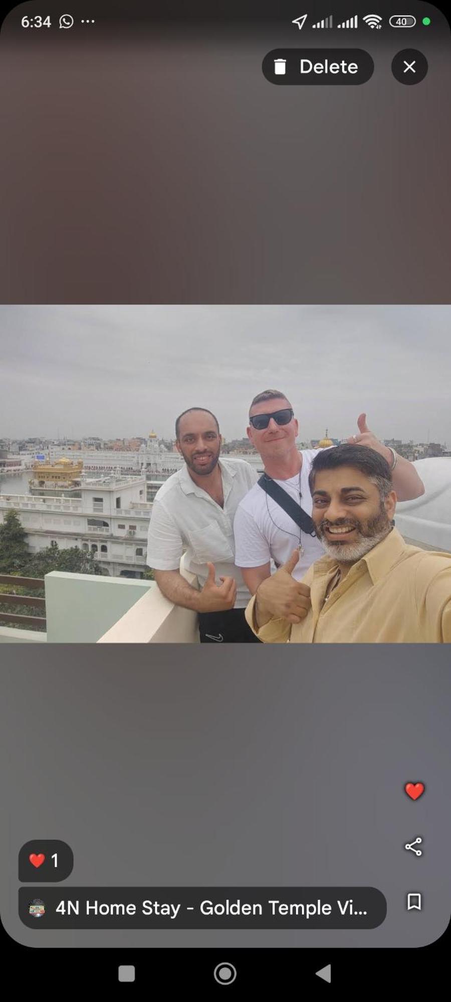 4N Homestay- Golden Temple View Amritsar Ngoại thất bức ảnh